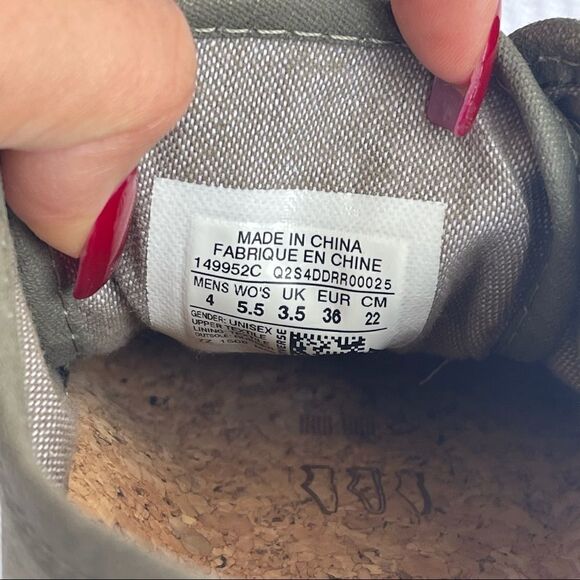 Converse Jack Purcell Unisex Mens 4 Women 5.5 JP Signature Ox Shoes Olive Green - Picture 3 of 9